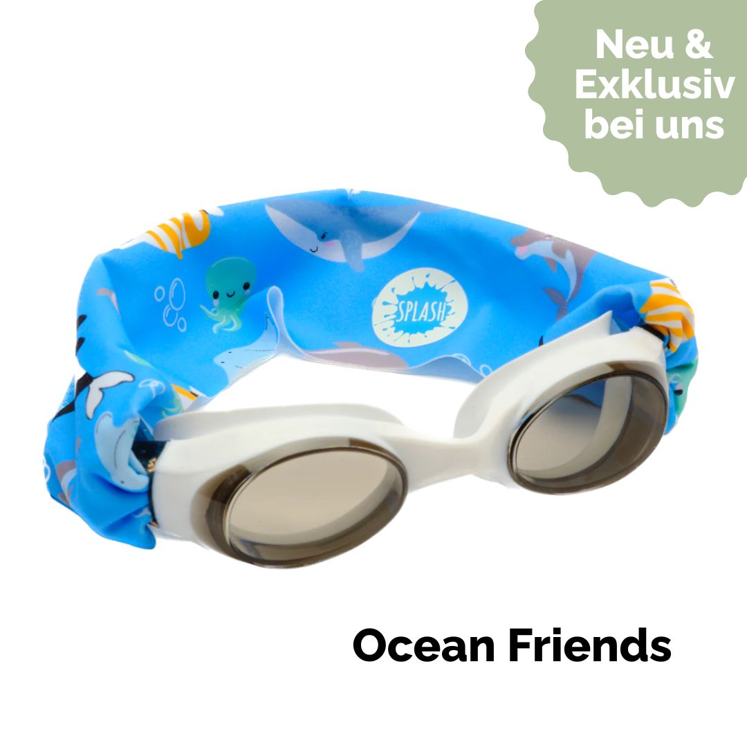 Gafas de natación para niños cómodas y sin dolor.