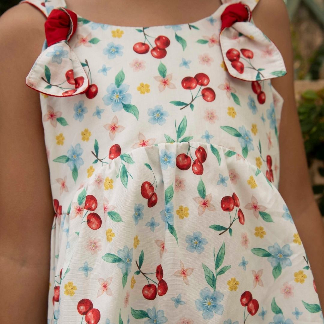 Sommerkleid Kirschenzauber