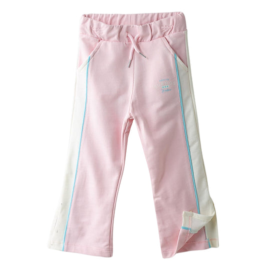 Pastellfarbener pinker Jogger für Mädchen mit Motiv “Sigue tus sueños”