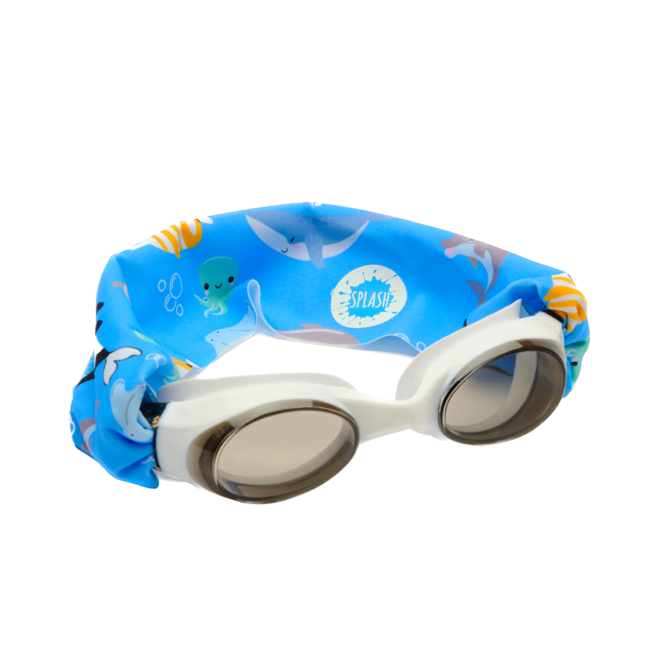 Schwimmbrille für Kinder – Unterwasserbande-Design ohne Ziepen