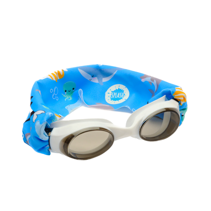 Schwimmbrille für Kinder – Unterwasserbande-Design ohne Ziepen